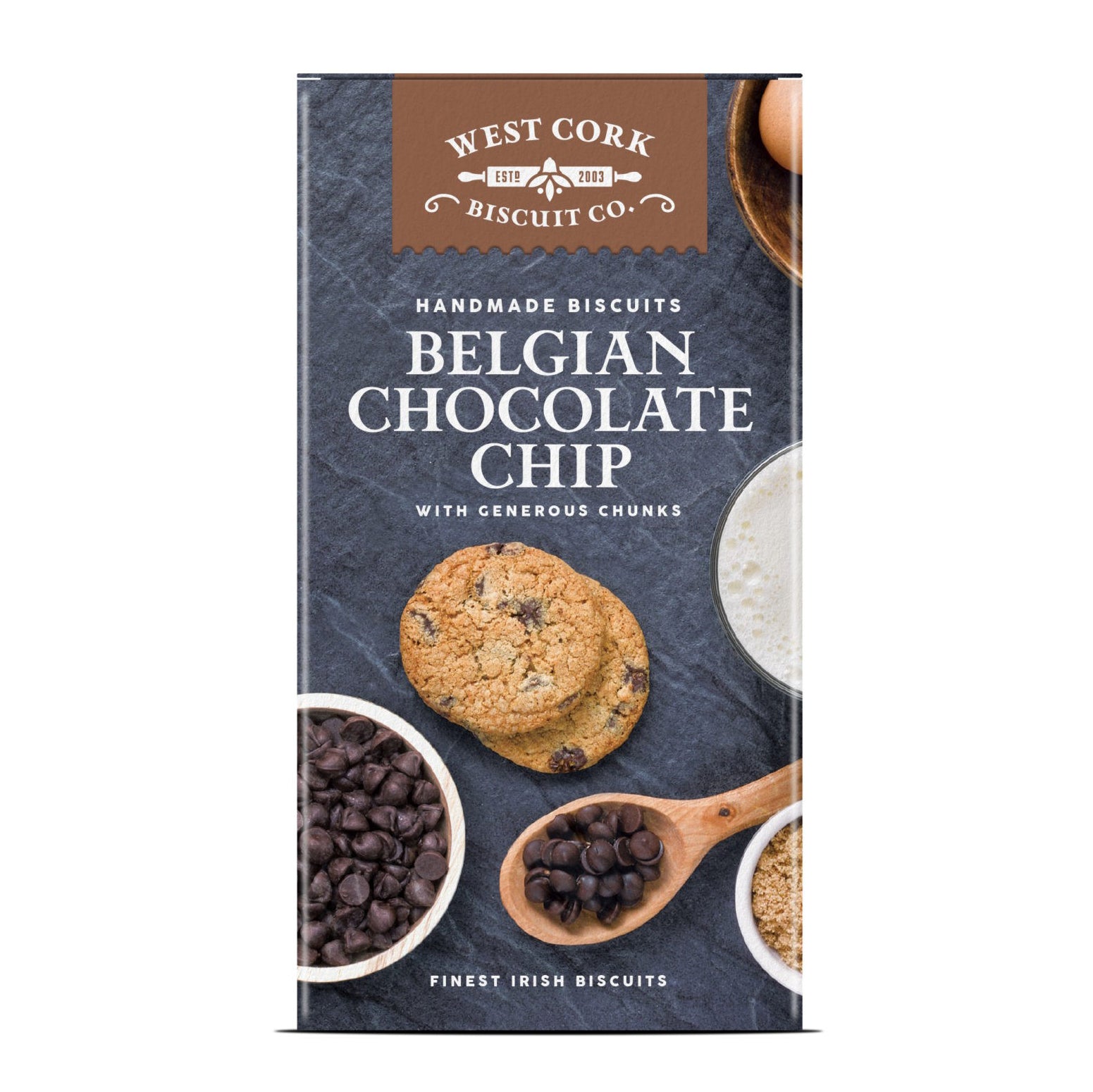 West Cork Biscuit Co. Belgian Chocolate Chip Cookies