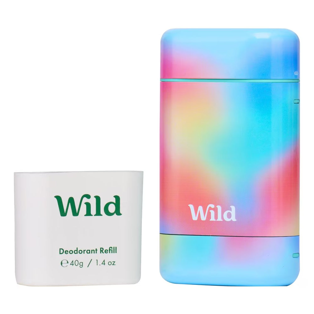 Wild Natural Deodorant Lemon Basil &amp; Blood Orange Starter Pack