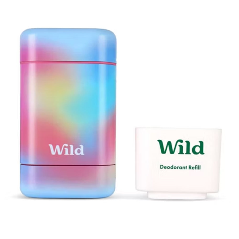 Wild Natural Deodorant Ombre Pink Grapefruit &amp; Lime Starter Pack