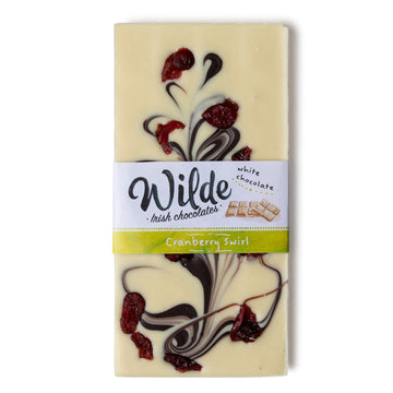 Wilde Irish Chocolates Cranberry Swirl White Chocolate