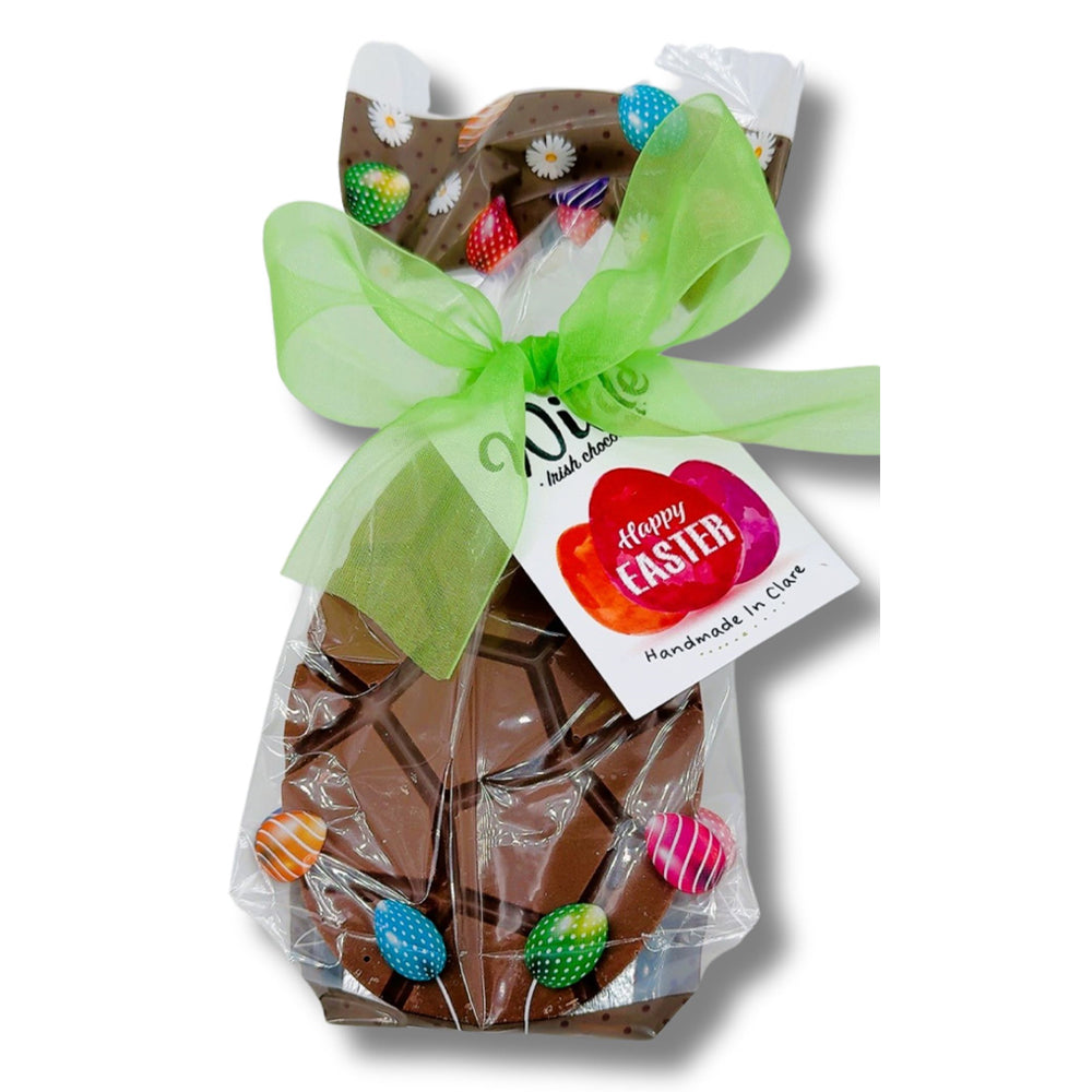 Wilde Irish Chocolates 0% Added Sugar Milk Chocolate Flat Egg