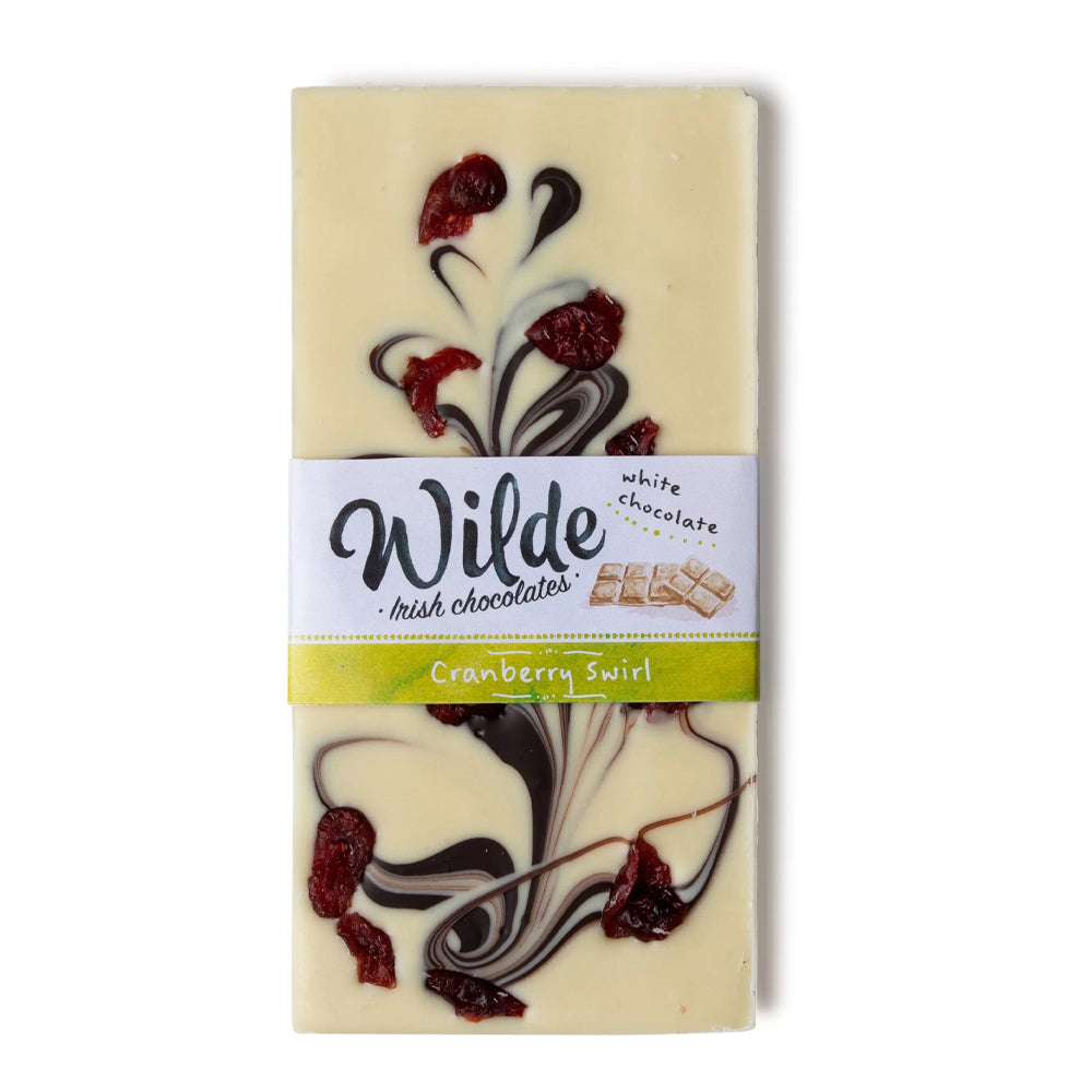 Wilde Irish Chocolates Cranberry Swirl White Chocolate