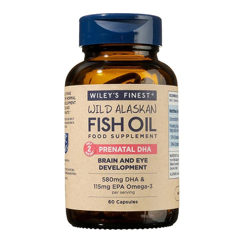 Wiley's Finest Prenatal DHA Omega-3 Fish Oil Capsules
