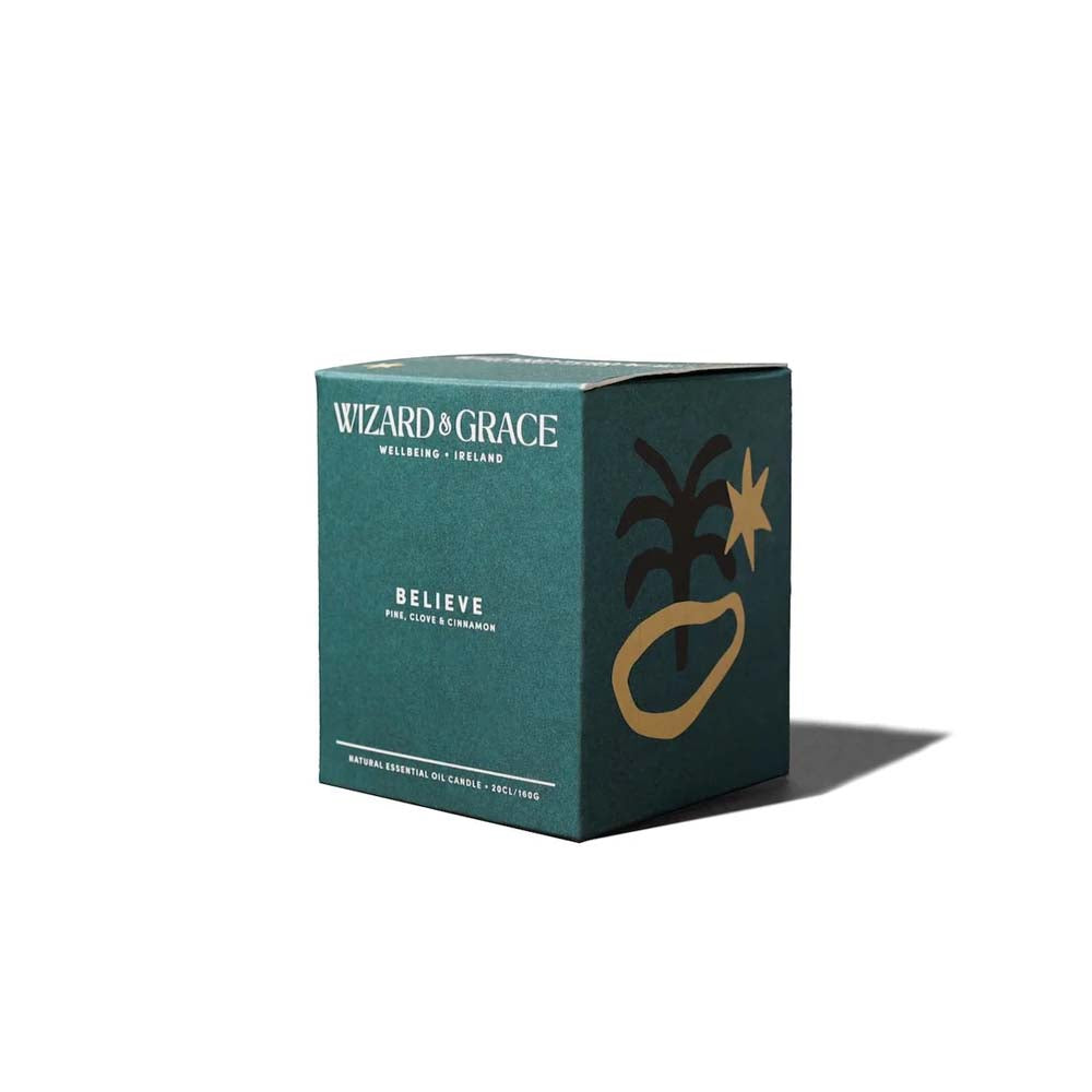 Wizard &amp; Grace Believe Candle