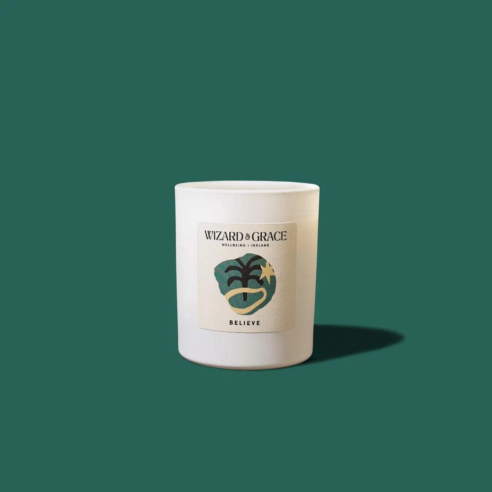 Wizard &amp; Grace Believe Candle