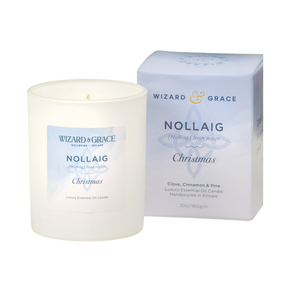 Wizard &amp; Grace Nollaig Candle