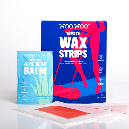 WooWoo Tame It! Natural Bikini Wax Strips