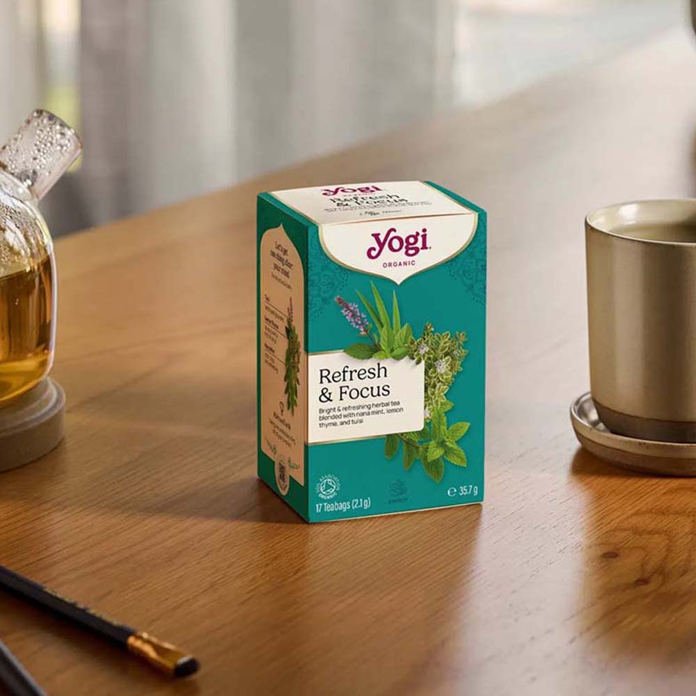Yogi Tea Organic Refresh &amp; Focus Tea