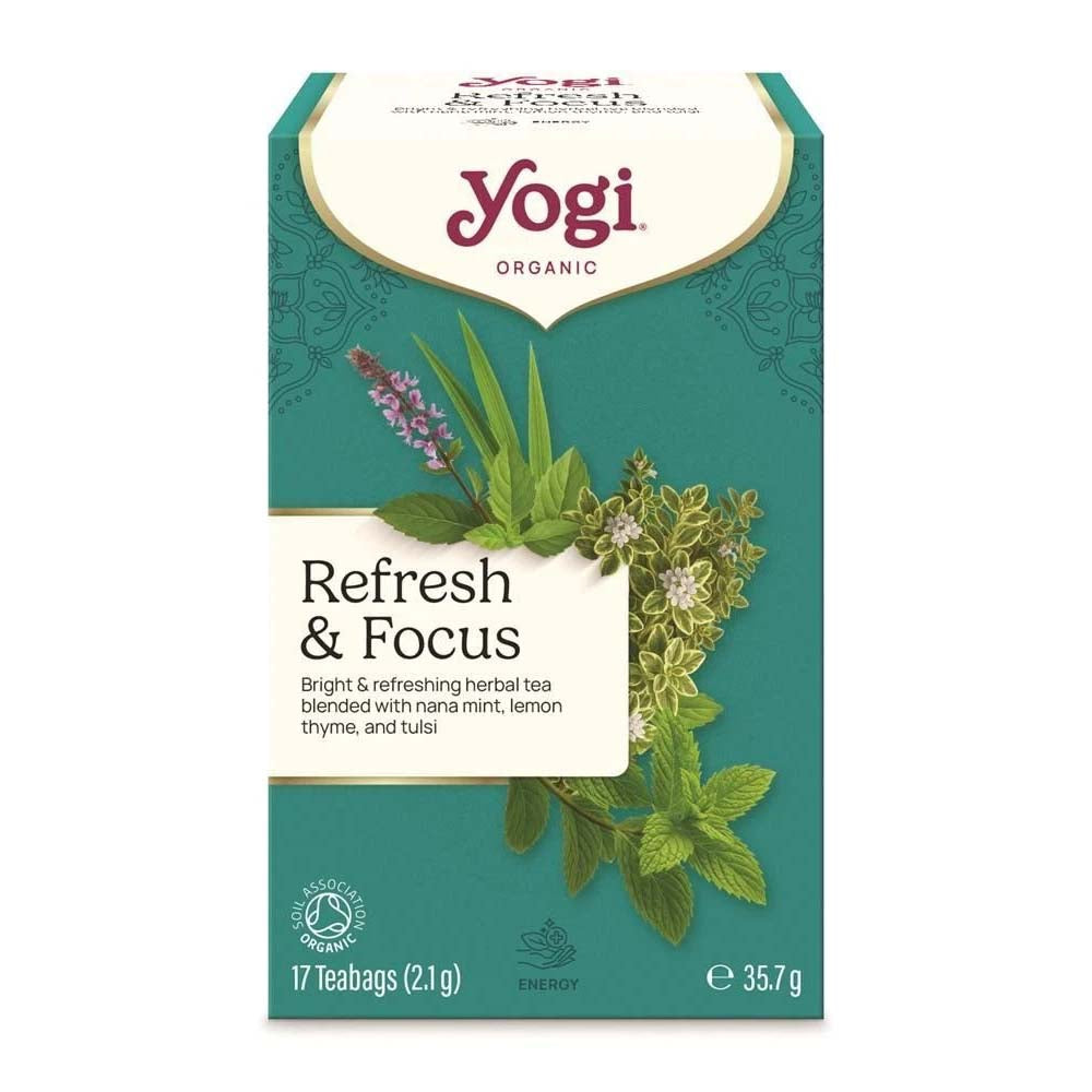 Yogi Tea Organic Refresh &amp; Focus Tea