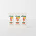 Three packets of yokuu probiotic bathroom cleaner on a white background