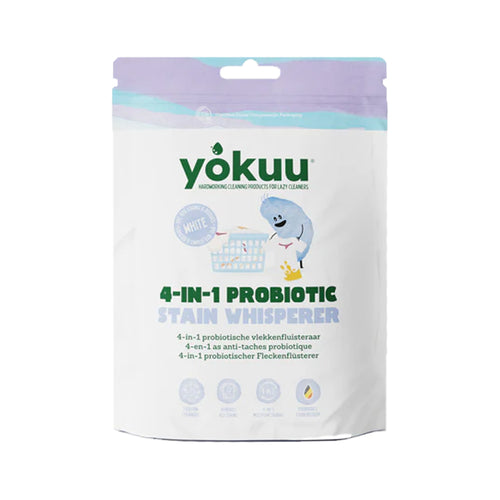 Yokuu 4-in-1 Probiotic White Stain Whisperer for Laundry