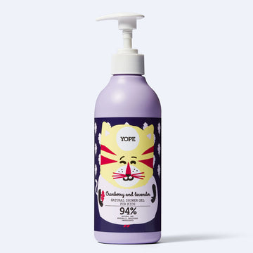 Yope Cranberry &amp; Lavender Shower Gel for Kids