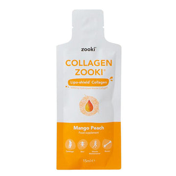 Zooki Collagen Liquid Sachets - Mango Peach