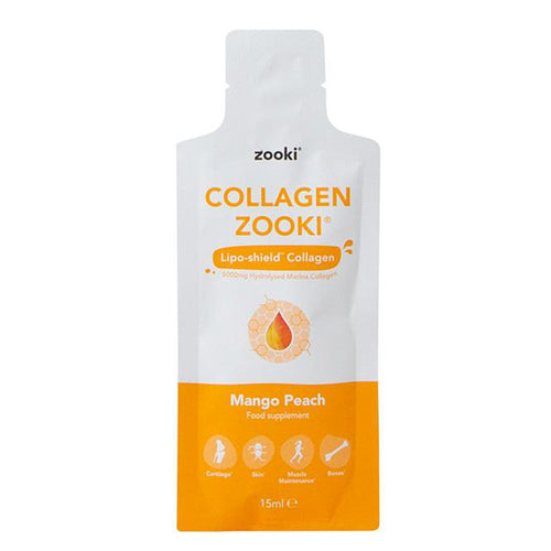 Zooki Collagen Liquid Sachets - Mango Peach