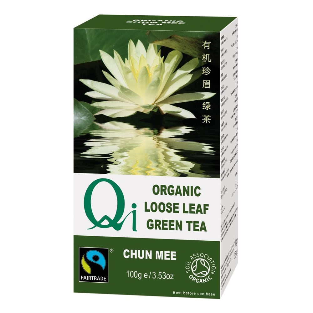 Qi Organic Loose Leaf Chun Mee Green Tea