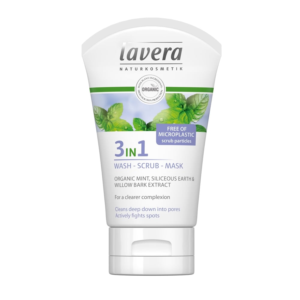 Lavera 3 in 1 Cleansing Peeling Mask