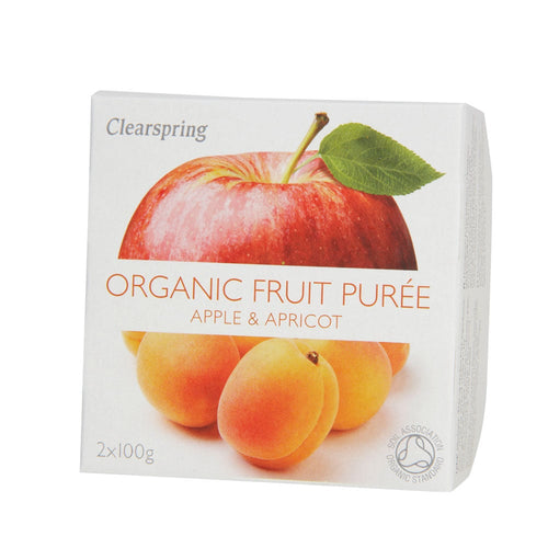 Clearspring Organic Fruit Puree Apple &amp; Apricot
