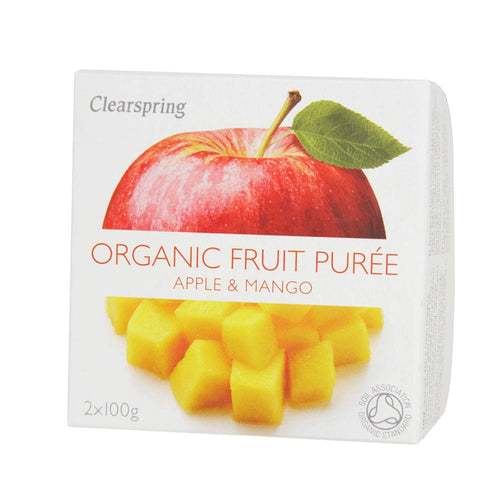 Clearspring Organic Fruit Puree Apple &amp; Mango