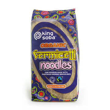 King Soba Organic and Fairtrade Vermicelli Noodles