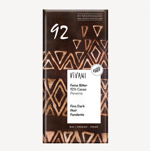 Vivani Organic 92% Dark Chocolate