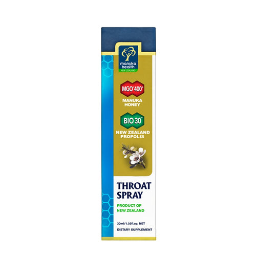 pack of Manuka Health Throat Spray