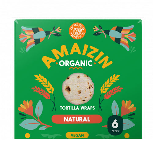 Amaizin Organic Tortilla Wraps Natural