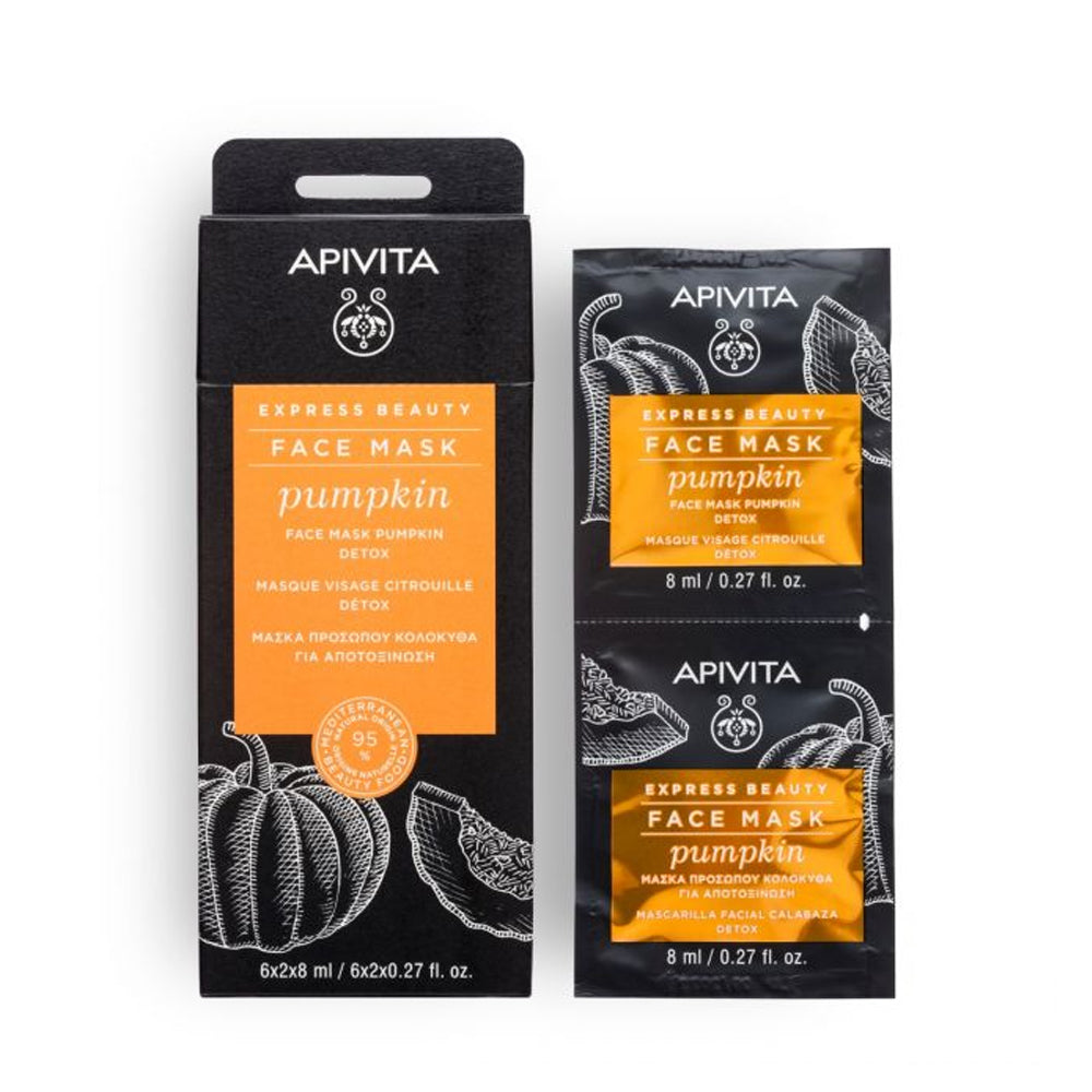 Apivita Detox With Pumpkin Face Mask