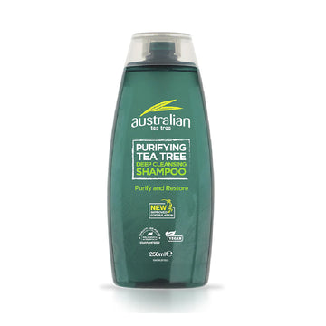 bottle of Australian Tea Tree Deep Cleansing Shampoo