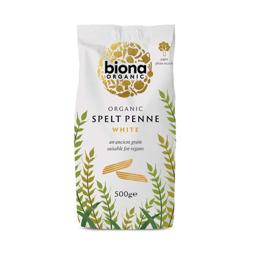 Biona Organic White Spelt Penne Pasta