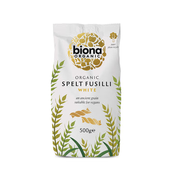 Biona Organic White Spelt Fusilli Pasta