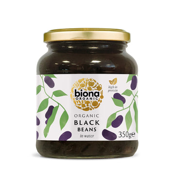 Biona Organic Black Beans Jar