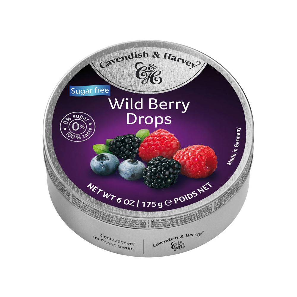 Cavendish &amp; Harvey Sugar Free Wild Berry Drops