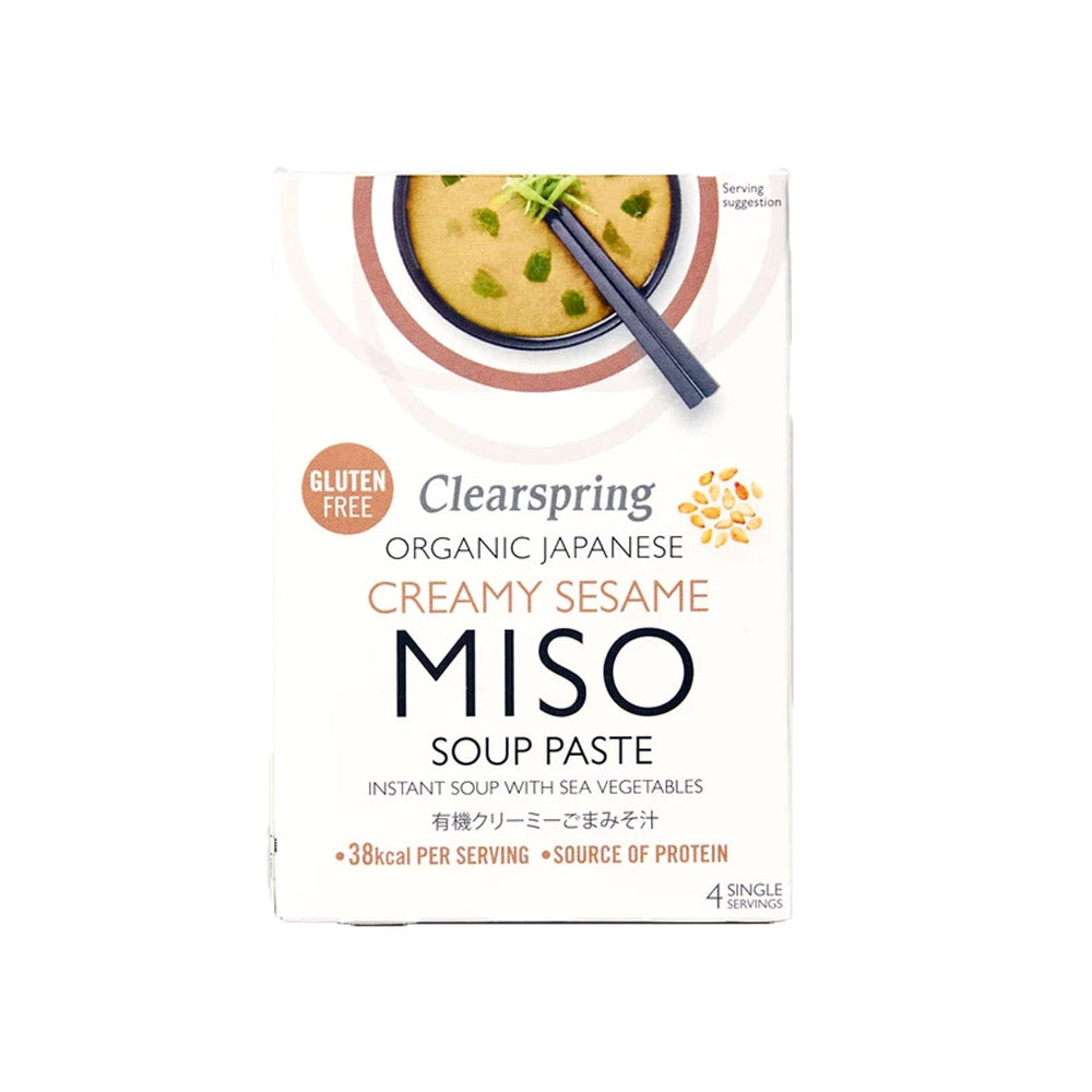 Clearspring Organic Instant Miso Soup Paste - Creamy Sesame