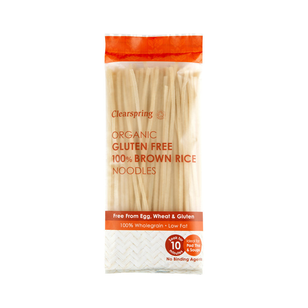 Clearspring Organic Gluten Free 100% Brown Rice Noodles