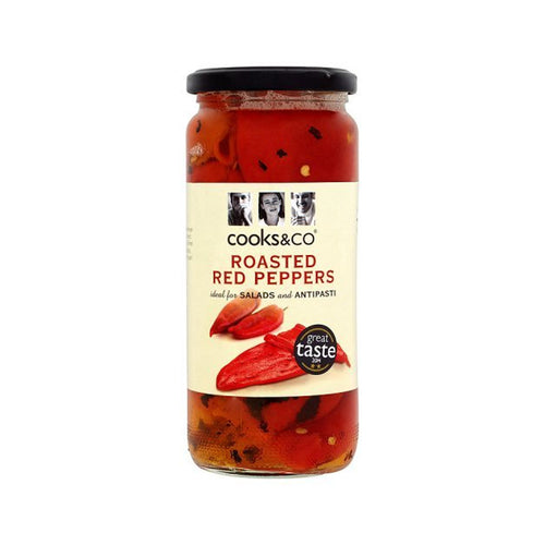 jar of Cooks &amp; Co Roasted Red Peppers