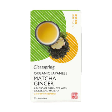 Clearspring Organic Matcha Ginger Tea