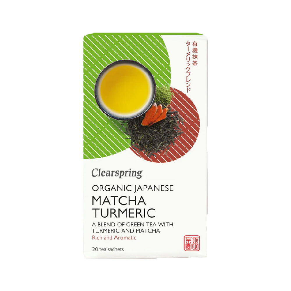 Clearspring Organic Matcha Turmeric Tea