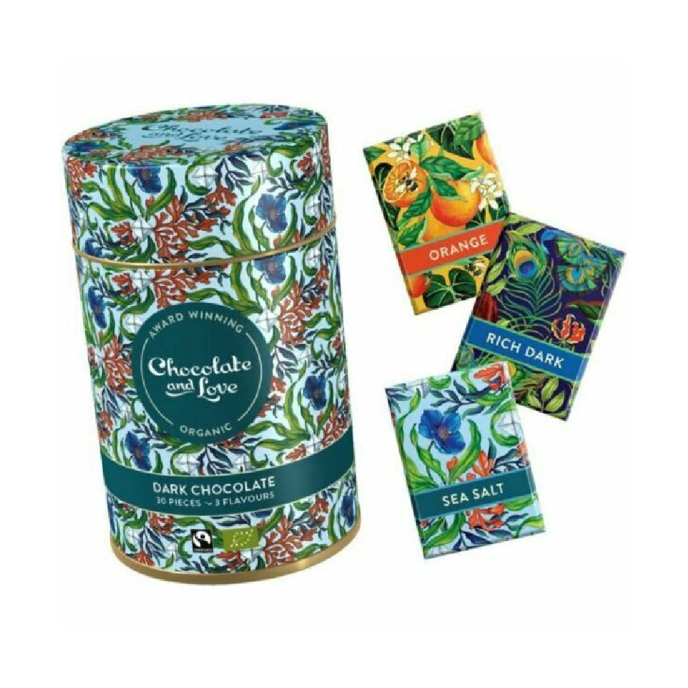 Chocolate &amp; Love Organic Sea Salt Tin