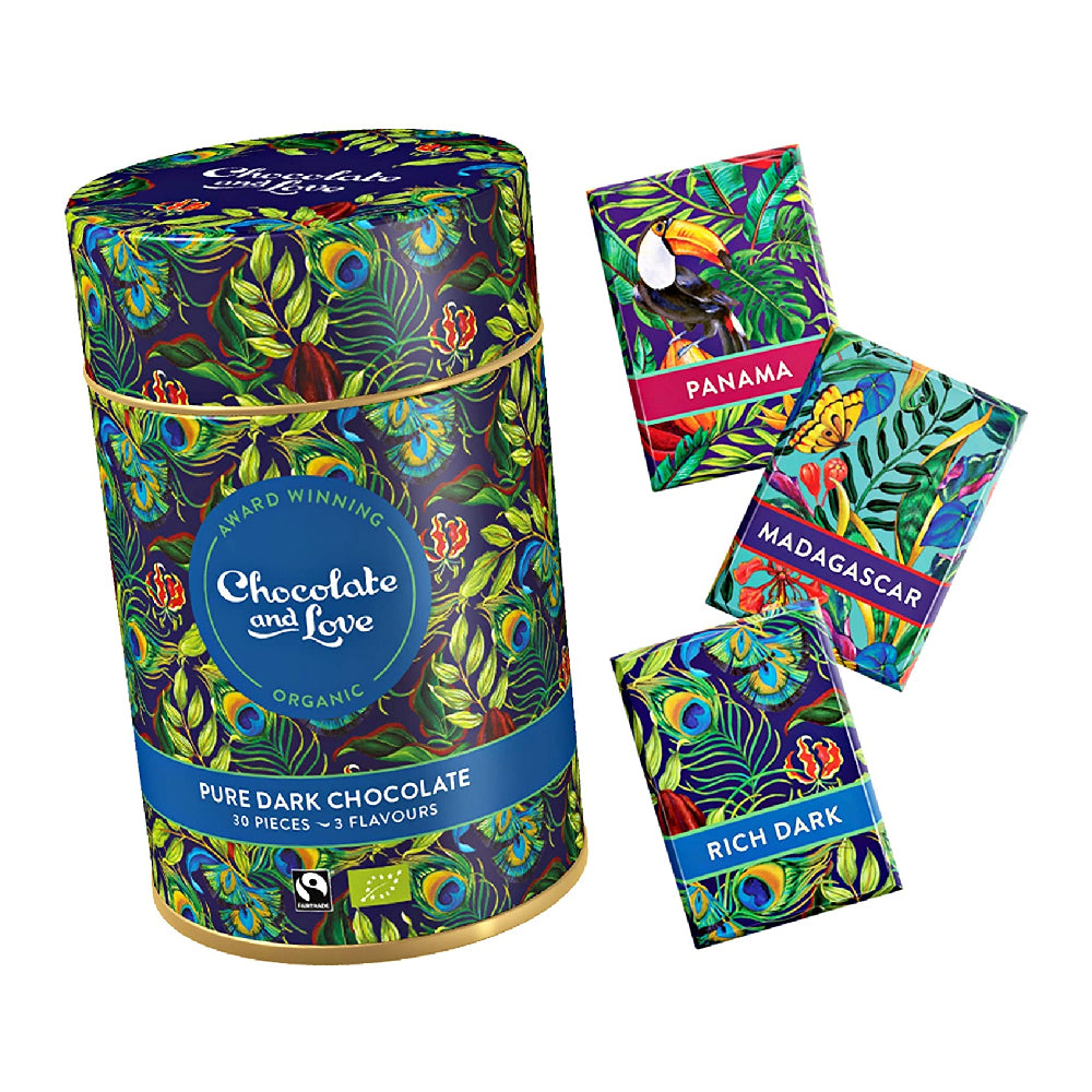 Chocolate &amp; Love Organic Rich Dark Tin