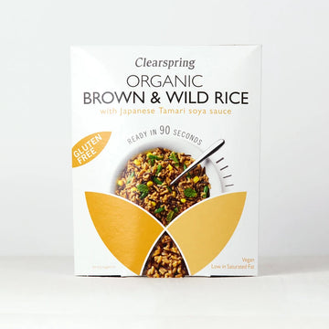Clearspring Organic Brown &amp; Wild Rice