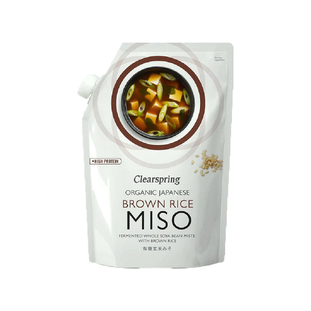 Clearspring Organic Japanese Brown Rice Miso Paste - Pasteurised