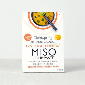 Clearspring Organic Japanese Ginger &amp; Turmeric Miso Soup Paste