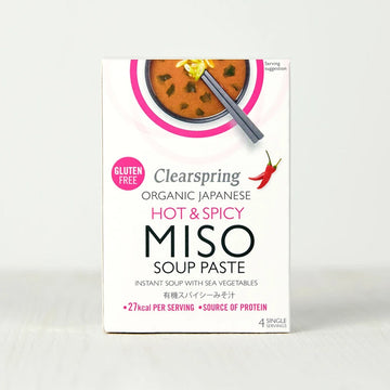 Clearspring Organic Japanese Hot &amp; Spicy Miso Soup Paste