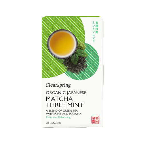 Clearspring Organic Matcha Three Mint Tea