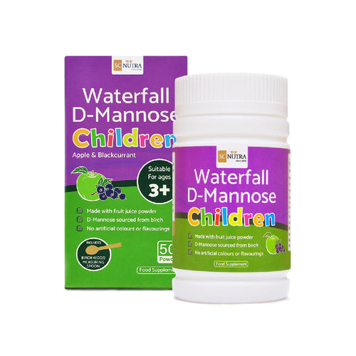 Waterfall D-Mannose Children in apple and blackcurrant