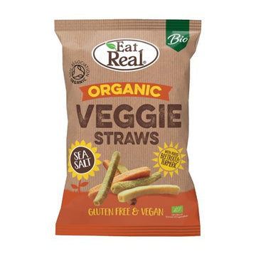 Eat Real Organic Veggie Straws - Sea Salt