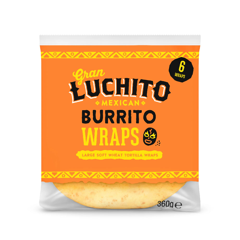 Gran Luchito Burrito Wraps