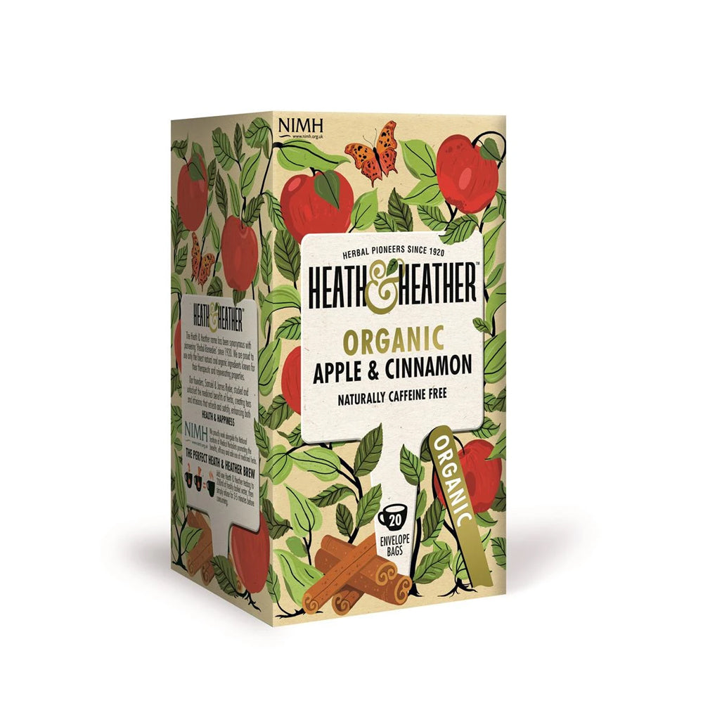 Heath &amp; Heather Organic Apple &amp; Cinnamon Tea