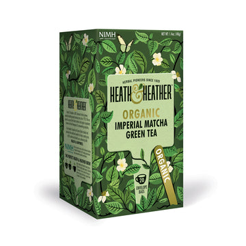 box of Heath &amp; Heather Organic Imperial Matcha Tea