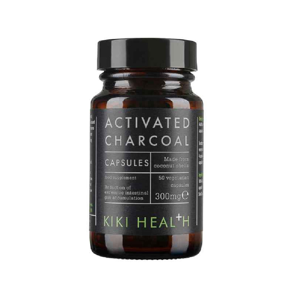 bottle of Kiki Health Activated Charcoal